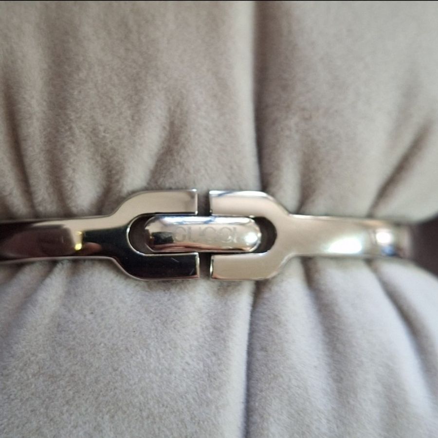 Gucci 6800L 馬銜手鐲腕錶-15