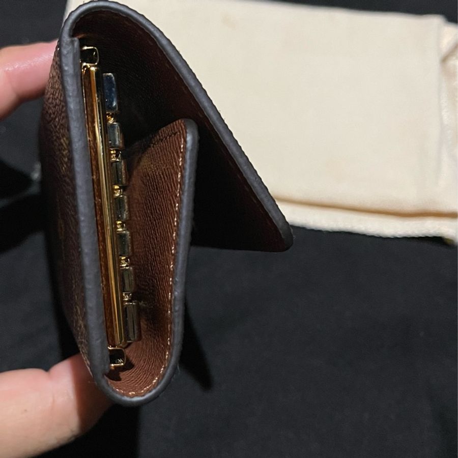 LOUIS VUITTON 路易威登 6勾原花三折鑰匙包-21