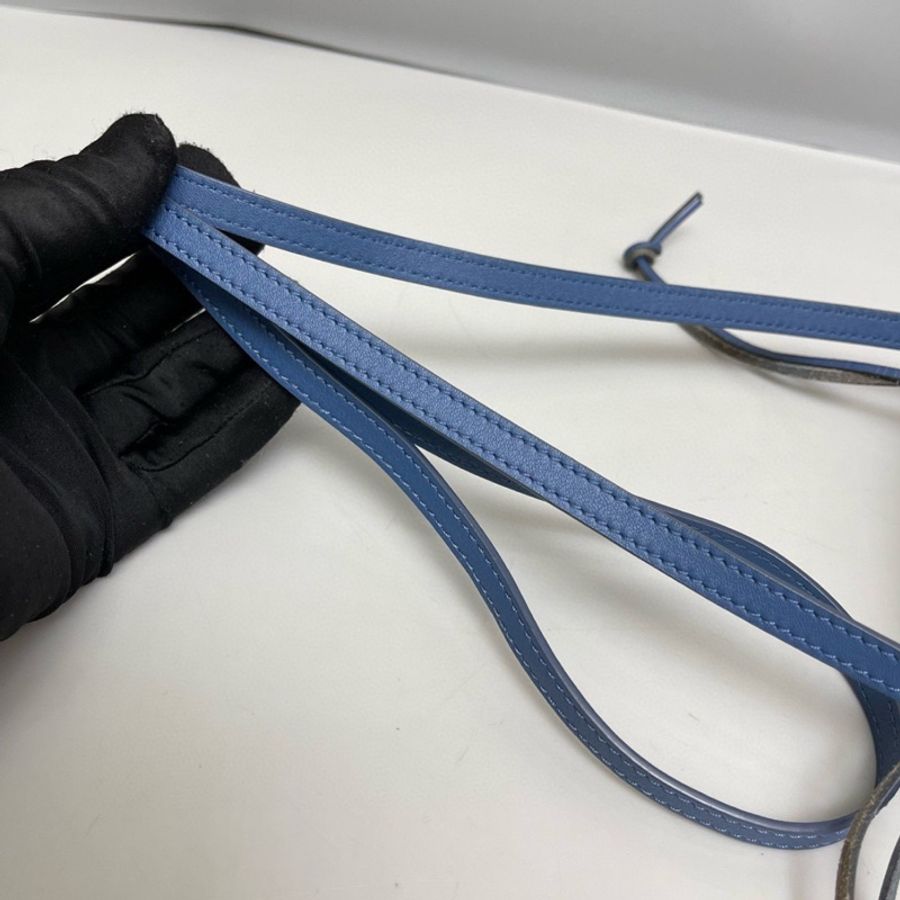 Loewe羅意威 新款草編抽繩水桶包-7