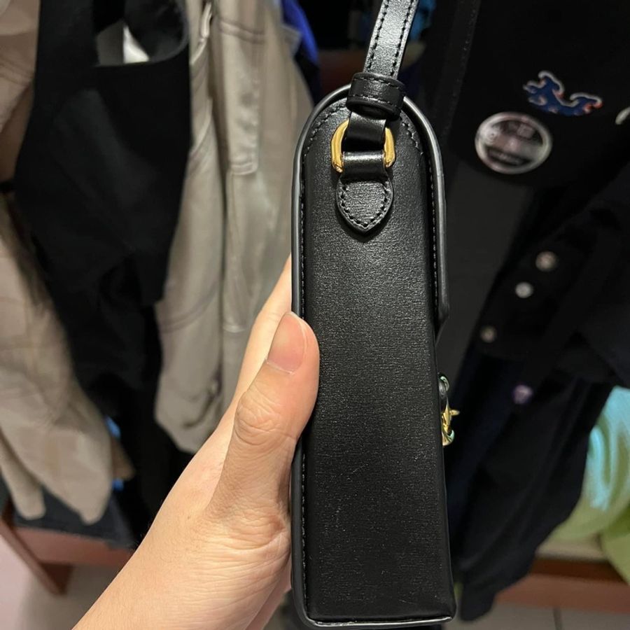 二手品 GUCCI 1955 horsebit mini bag 皮革小包-4