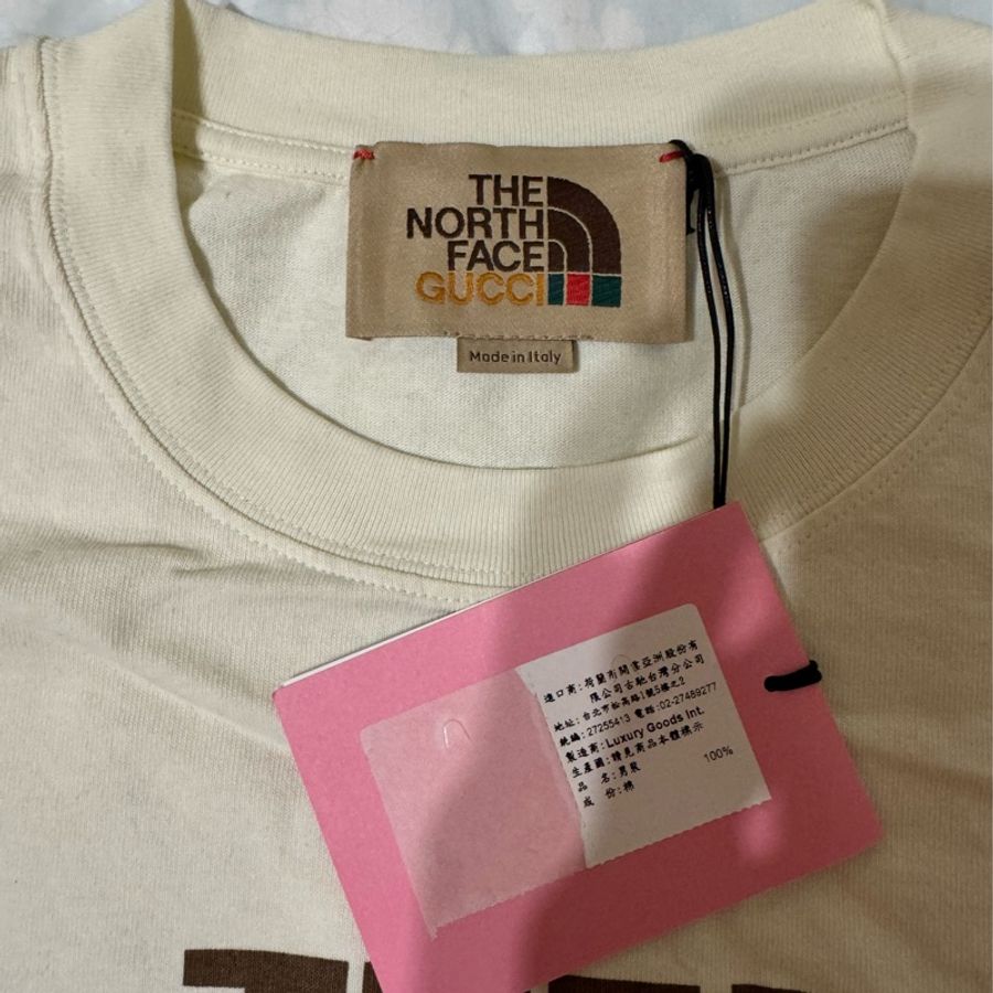 GUCCI X THE NORTH FACE 聯名短T-7