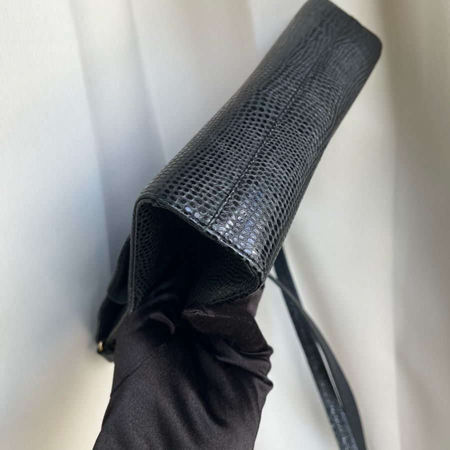 (極新 蜥蜴皮)Balenciaga 巴黎世家 珍稀皮革 限量款 手提包、斜背包、肩背包-10