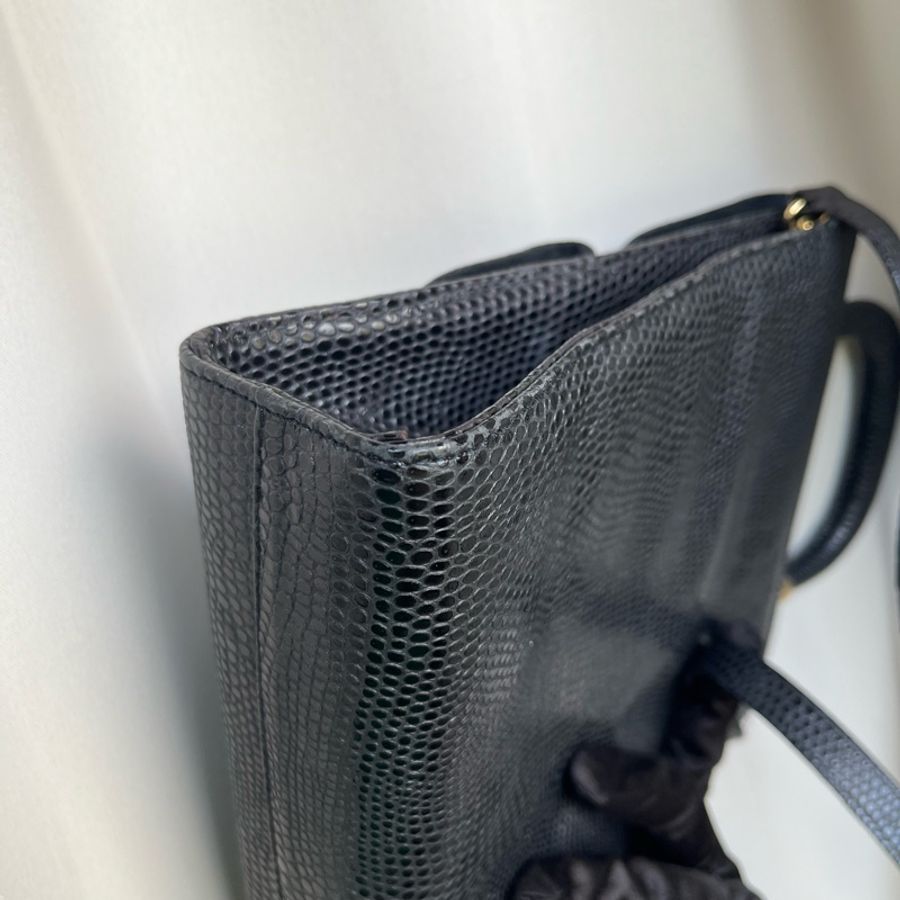 (極新 蜥蜴皮)Balenciaga 巴黎世家 珍稀皮革 限量款 手提包、斜背包、肩背包-13