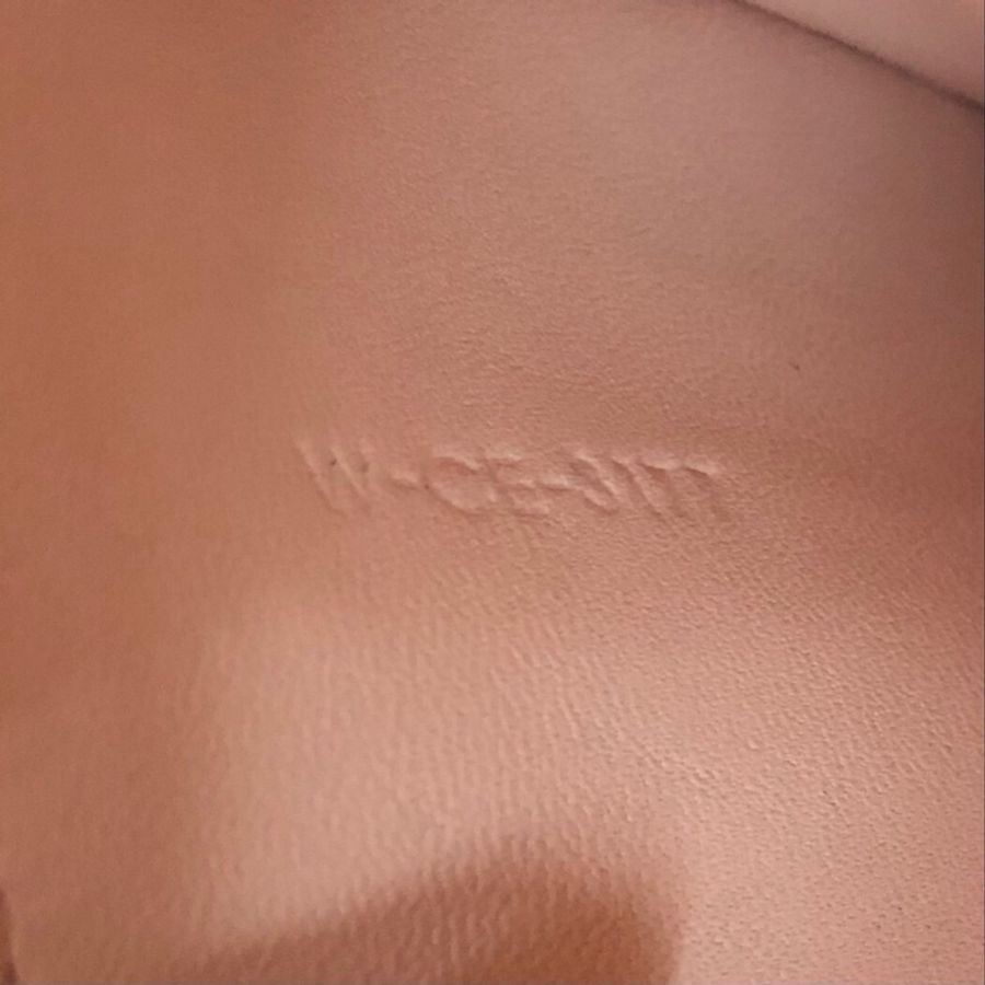 Celine 櫻花粉box中號 鱷魚皮銀扣 單肩斜挎包-7