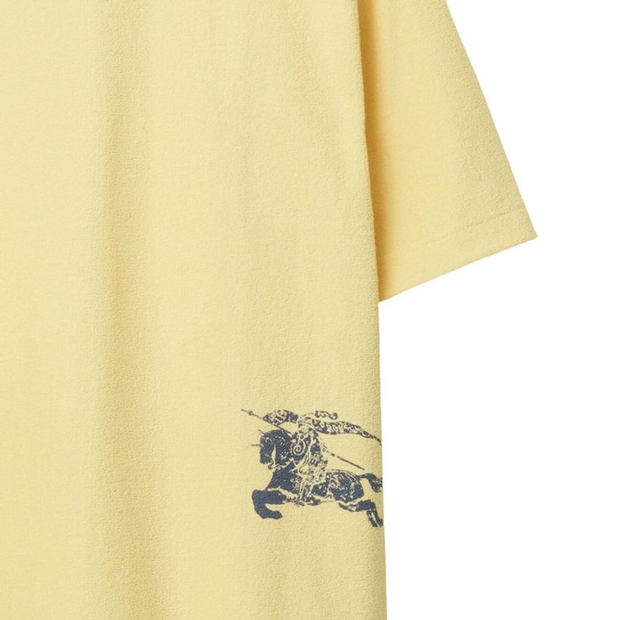 * Burberry Cotton Towelling T-Shirt for Women in Sherbet - 8083630-Sherbet (Size:S,M,L)-2