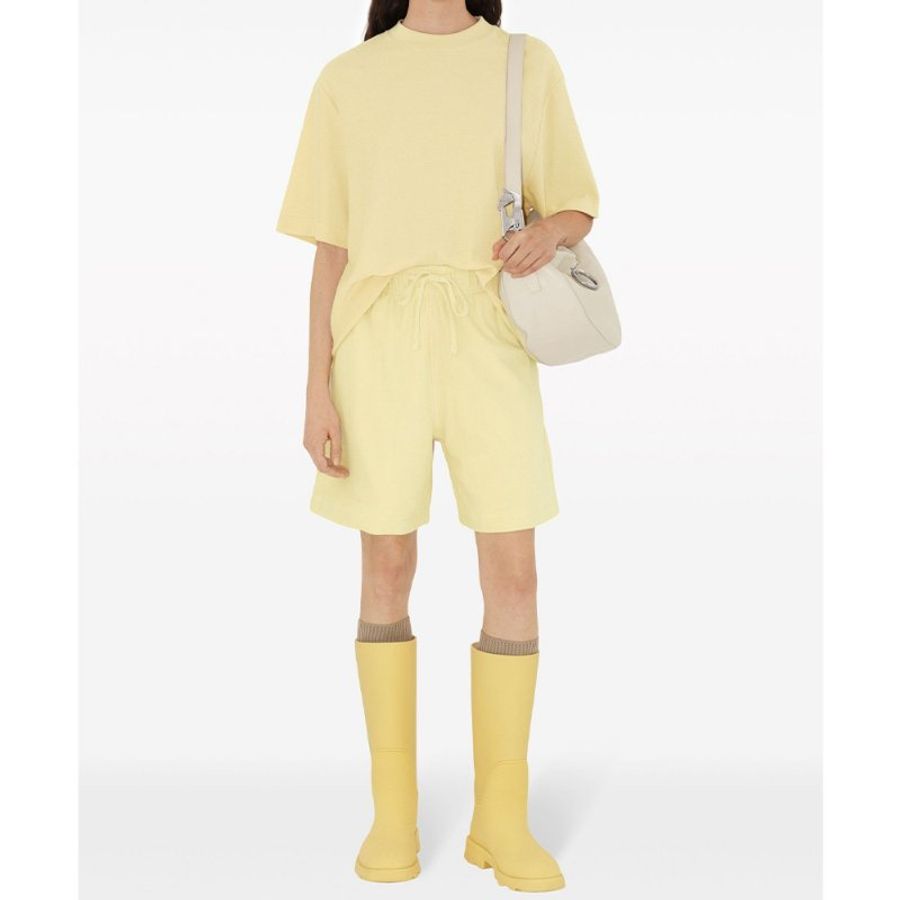 * Burberry Cotton Towelling T-Shirt for Women in Sherbet - 8083630-Sherbet (Size:S,M,L)-3