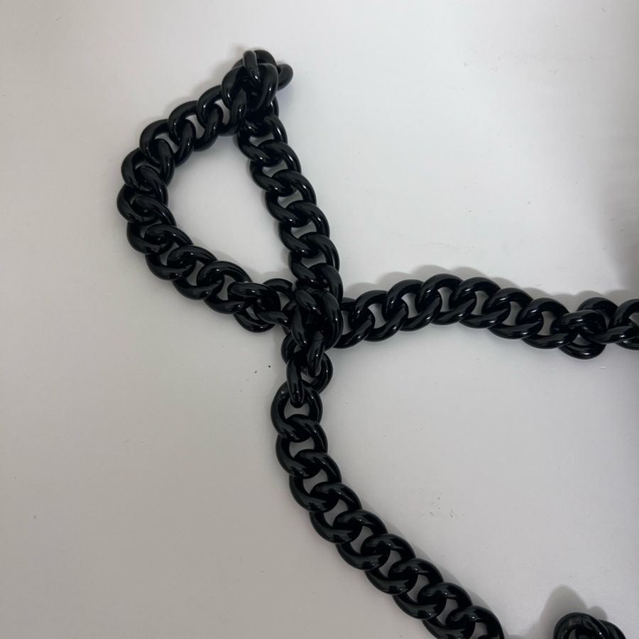 Gucci Marmont 22 so black 黑武士鏈條包-17