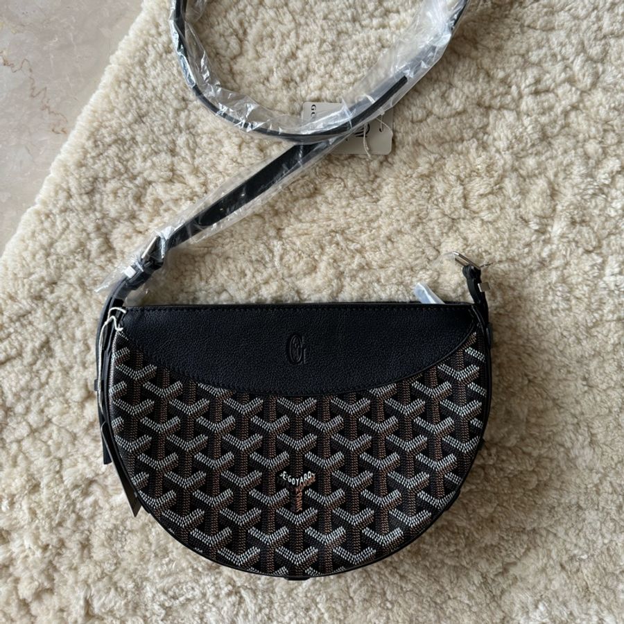 全新Goyard Hirondelle燕子包 黑色 爆款 vic先預訂款-3