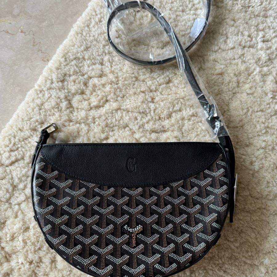 全新Goyard Hirondelle燕子包 黑色 爆款 vic先預訂款-4