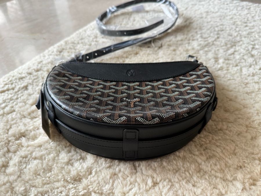 全新Goyard Hirondelle燕子包 黑色 爆款 vic先預訂款-11