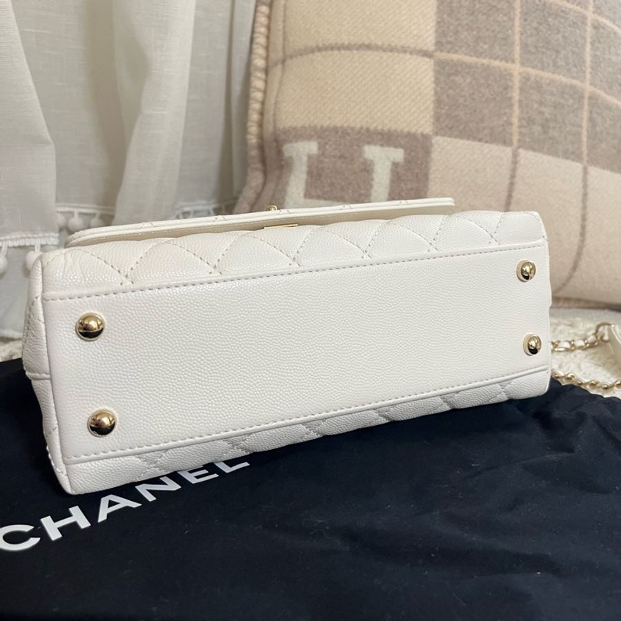 Chanel Coco Handle Small 白色-2