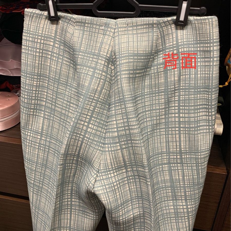 Tory Burch格紋長褲-5