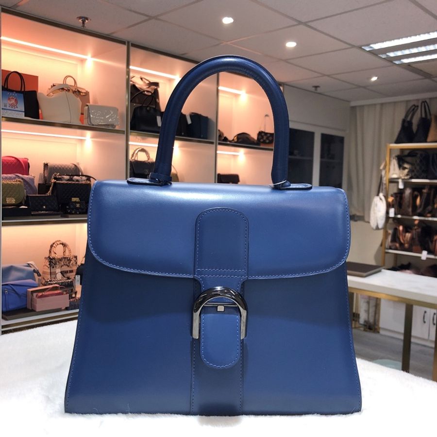 DELVAUX BRILLIANT MM藍色-1