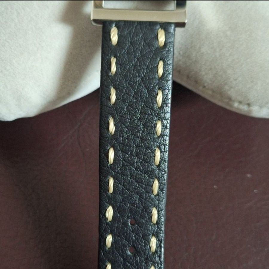 Fendi Orologi 黑色皮革腕錶-3