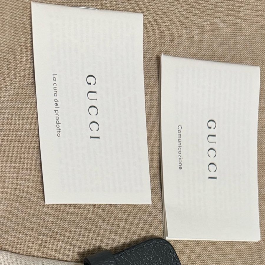 Gucci Bauletto系列大號旅行包-黑色-16