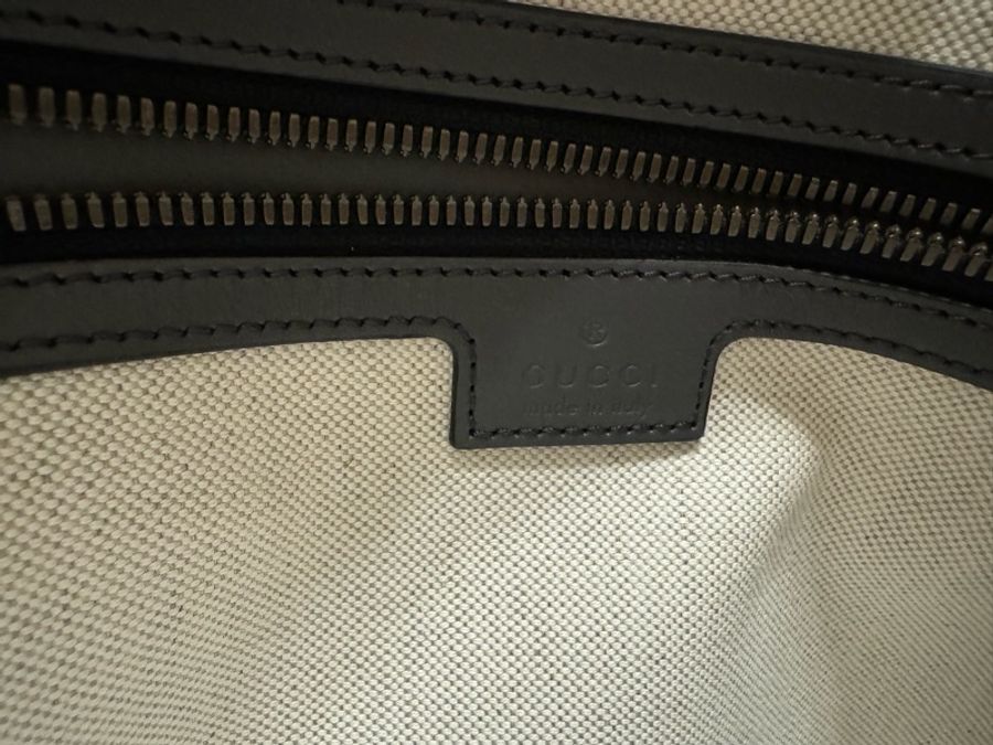 Gucci Bauletto系列大號旅行包-黑色-17