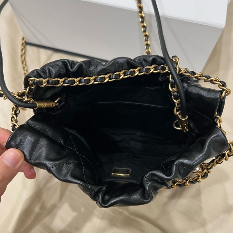 全新Chanel 香奈兒 Mini 22 法國購入附上白盒子-2