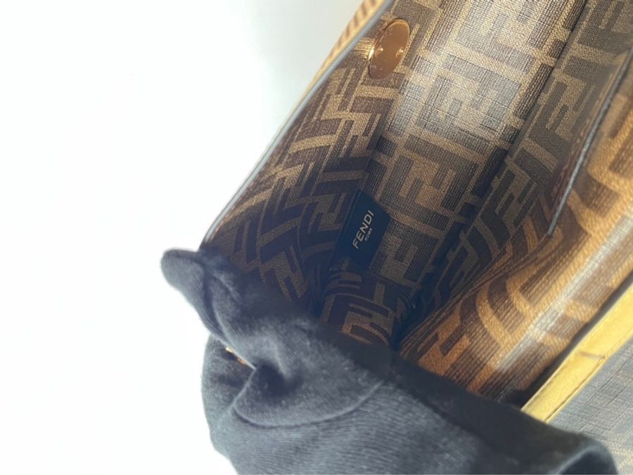 Versace x Fendi Fendace 單肩斜挎手提包-15