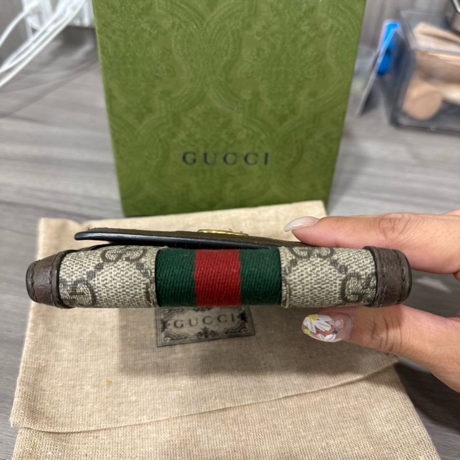 Gucci 523173 Ophidia系列 短夾-3