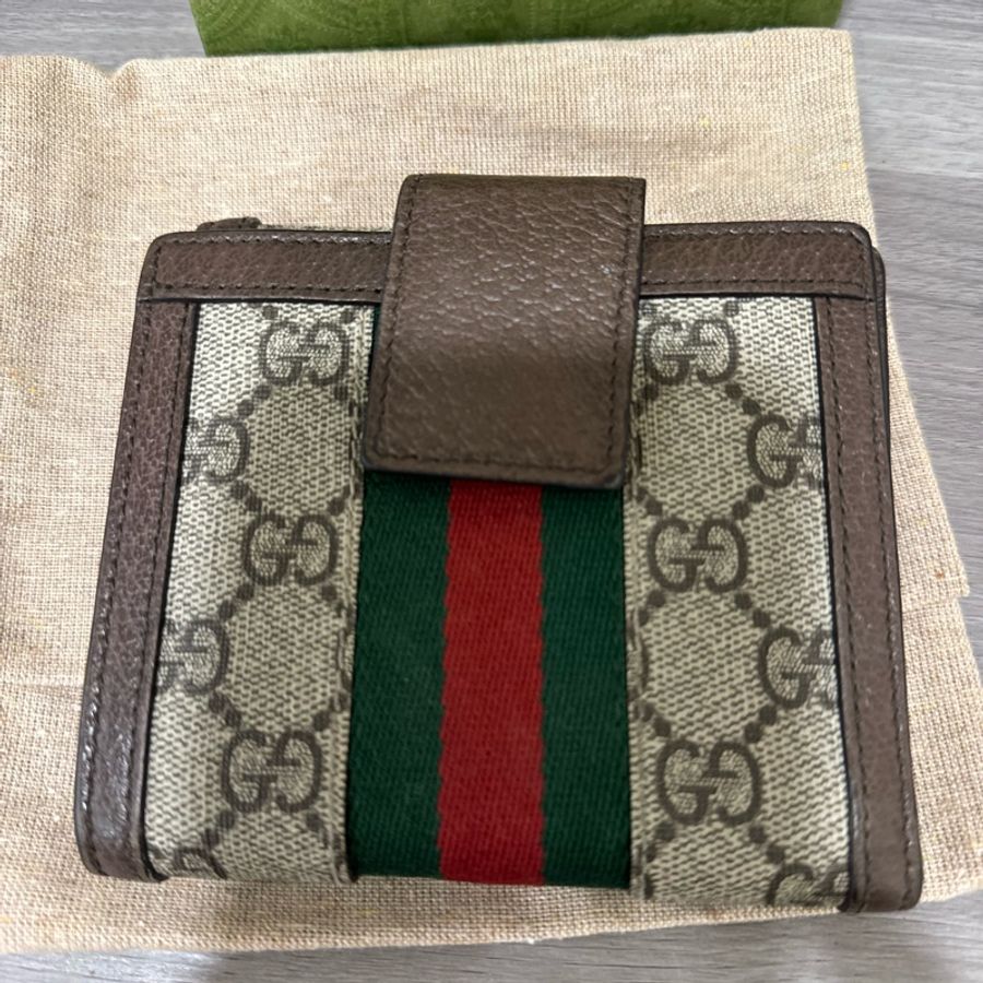 Gucci 523173 Ophidia系列 短夾-11