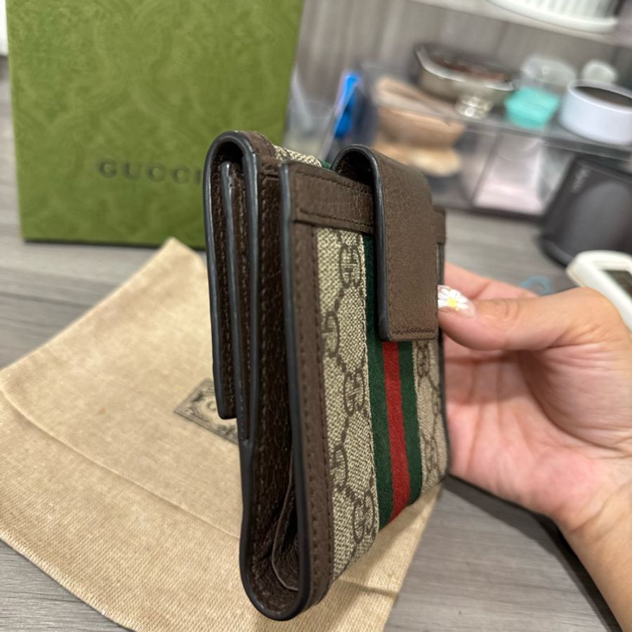 Gucci 523173 Ophidia系列 短夾-13