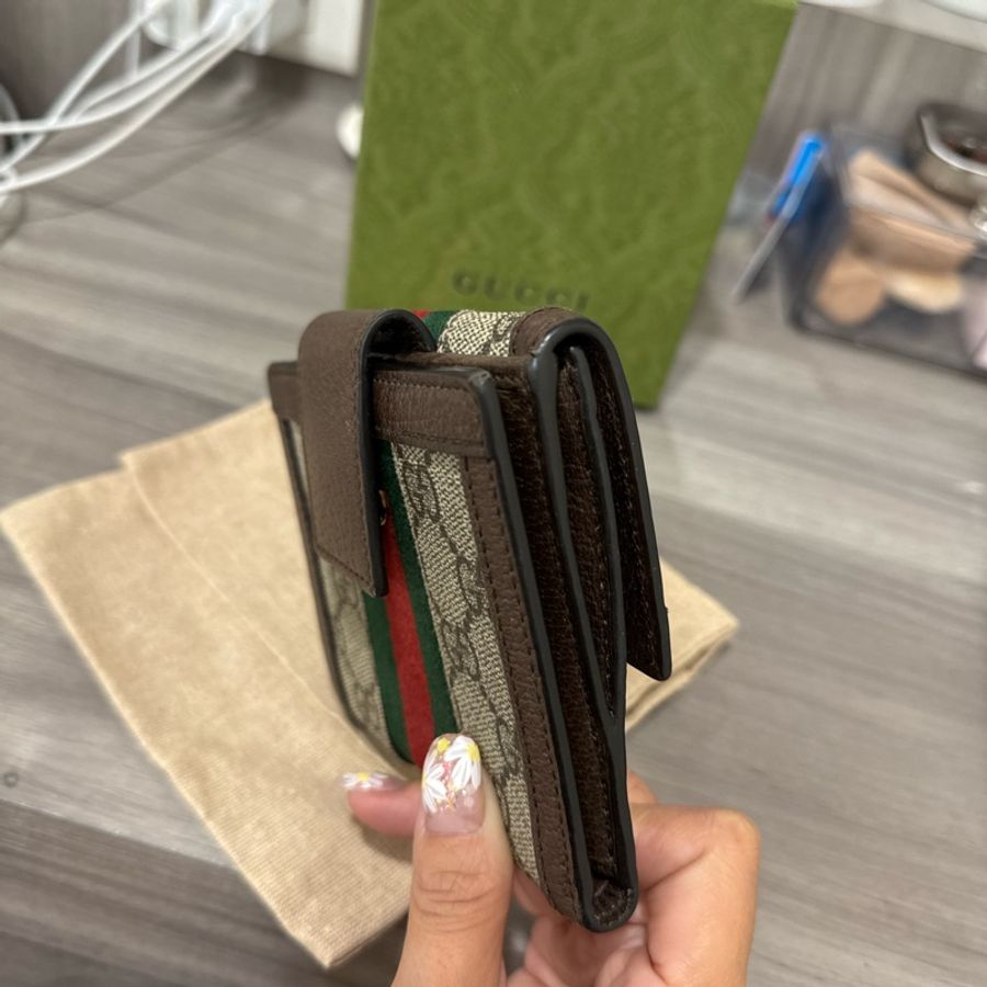 Gucci 523173 Ophidia系列 短夾-14