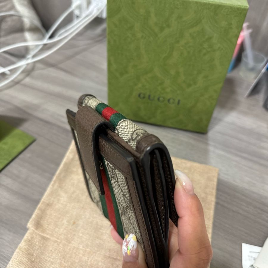 Gucci 523173 Ophidia系列 短夾-26