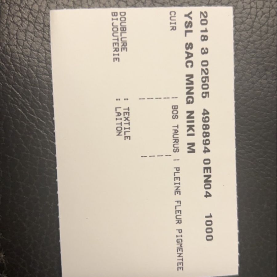 SAINT LAURENT NIKI 黑色斜背包|全新未使用|黑扣款|經典人氣款✨-7