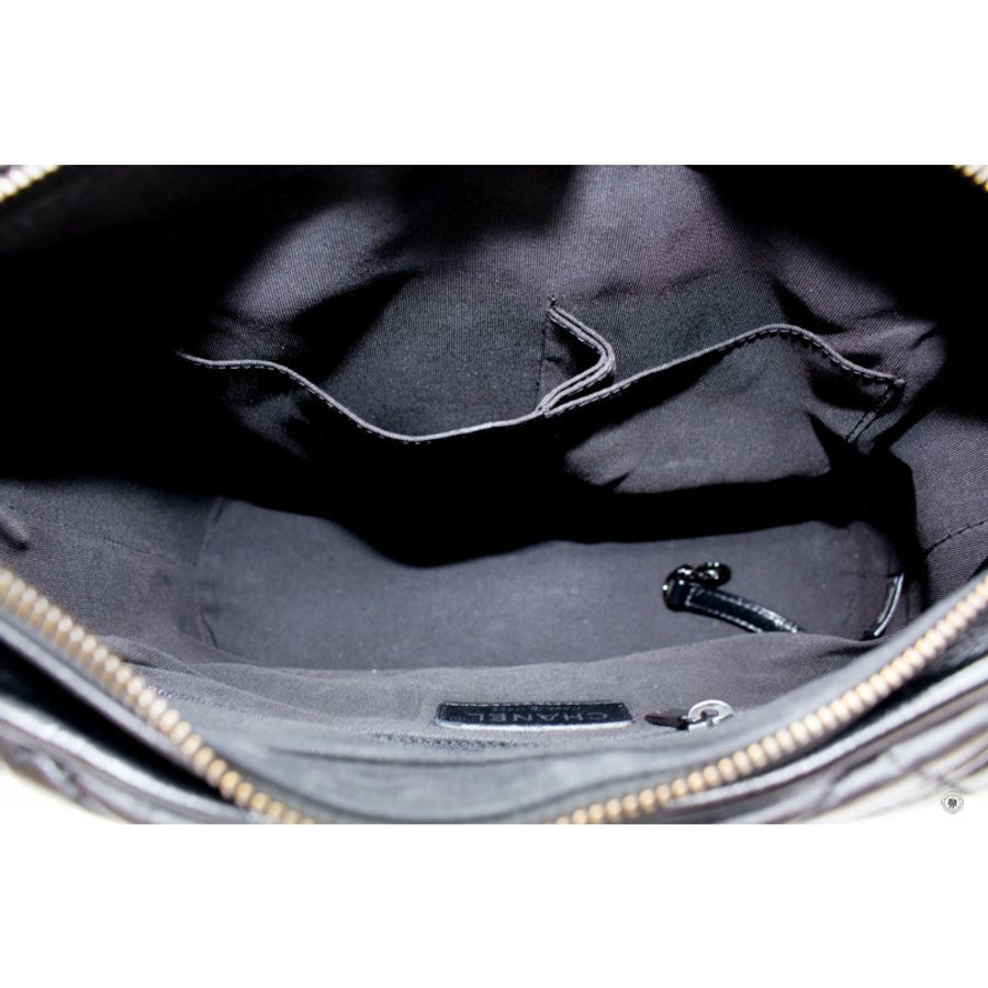 Chanel A93824 B01935 Gabrielle Hobo Medium SO Black Black / 94305 Lambskin Shoulder Bags Bkhw-11