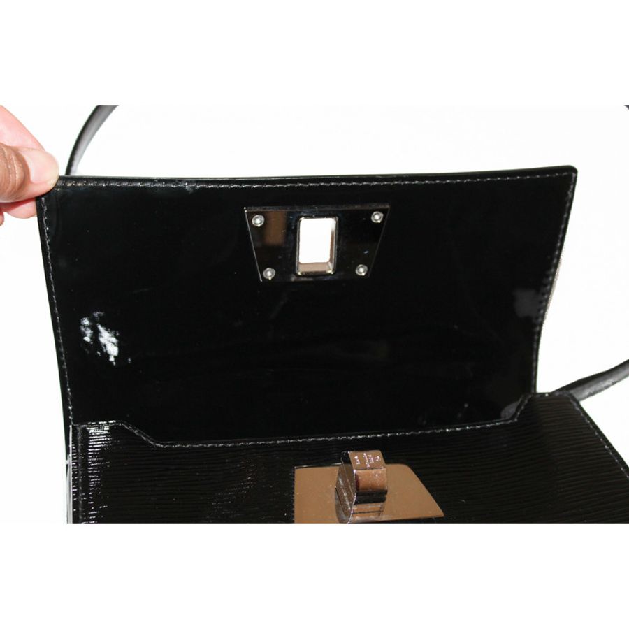Louis Vuitton Black Electric Epi Leather Sevigne PM Bag-31