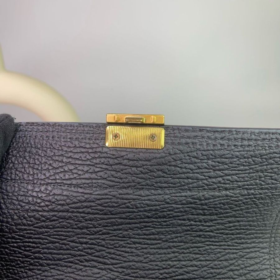 3.1 phillip Lim pashli mini stachel 拉鍊 肩背 手提 兩用包 黑色 金扣-2