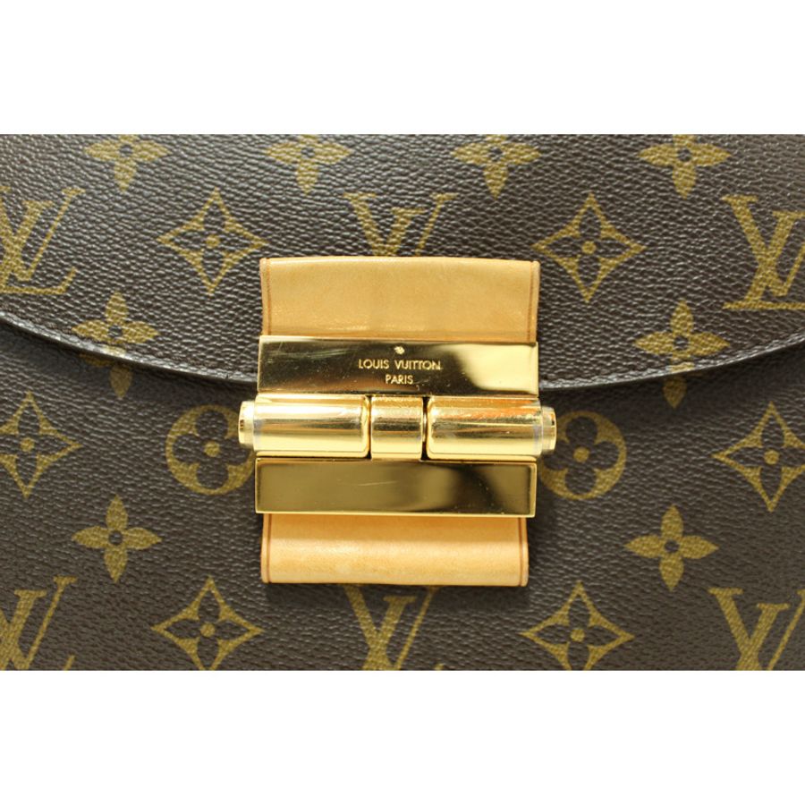 Louis Vuitton Classic Monogram Camel Olympe Shoulder-5