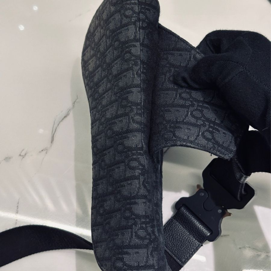Dior Saddle 老花馬鞍包黑色刺繡款21年新款🔥專櫃在售11萬🖤-36