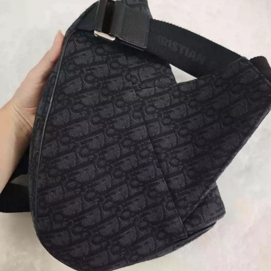 Dior Saddle 老花馬鞍包黑色刺繡款21年新款🔥專櫃在售11萬🖤-50