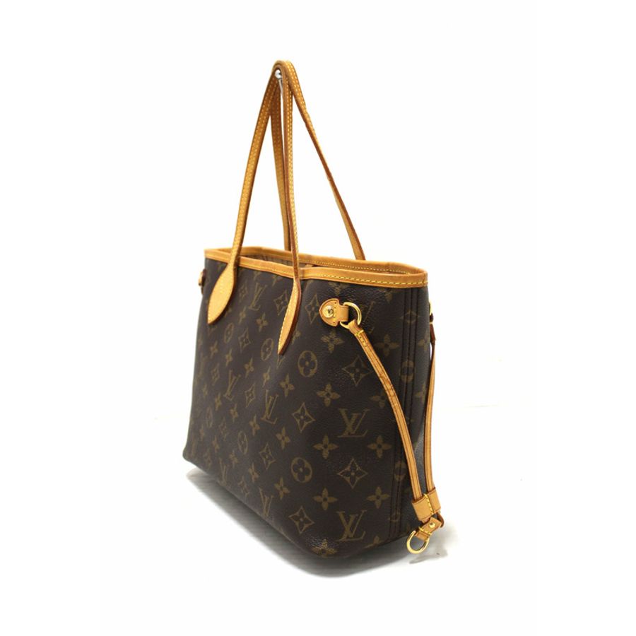 Louis Vuitton Classic Monogram Neverfull PM Tote Shoulder Bag-1