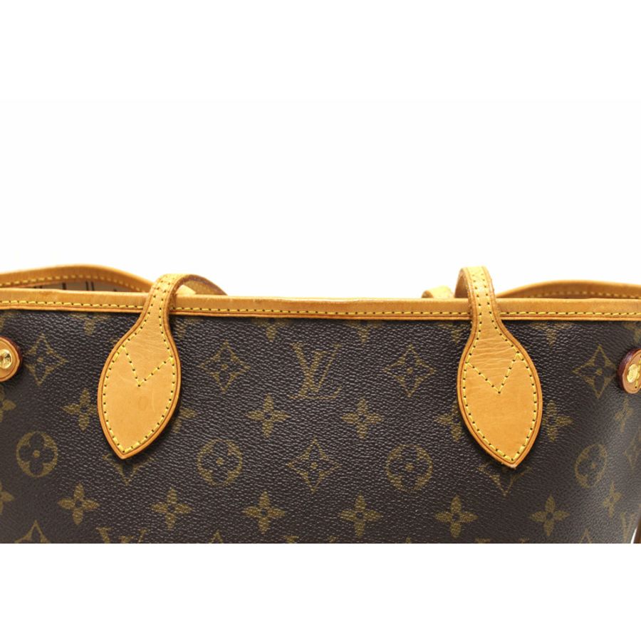 Louis Vuitton Classic Monogram Neverfull PM Tote Shoulder Bag-16