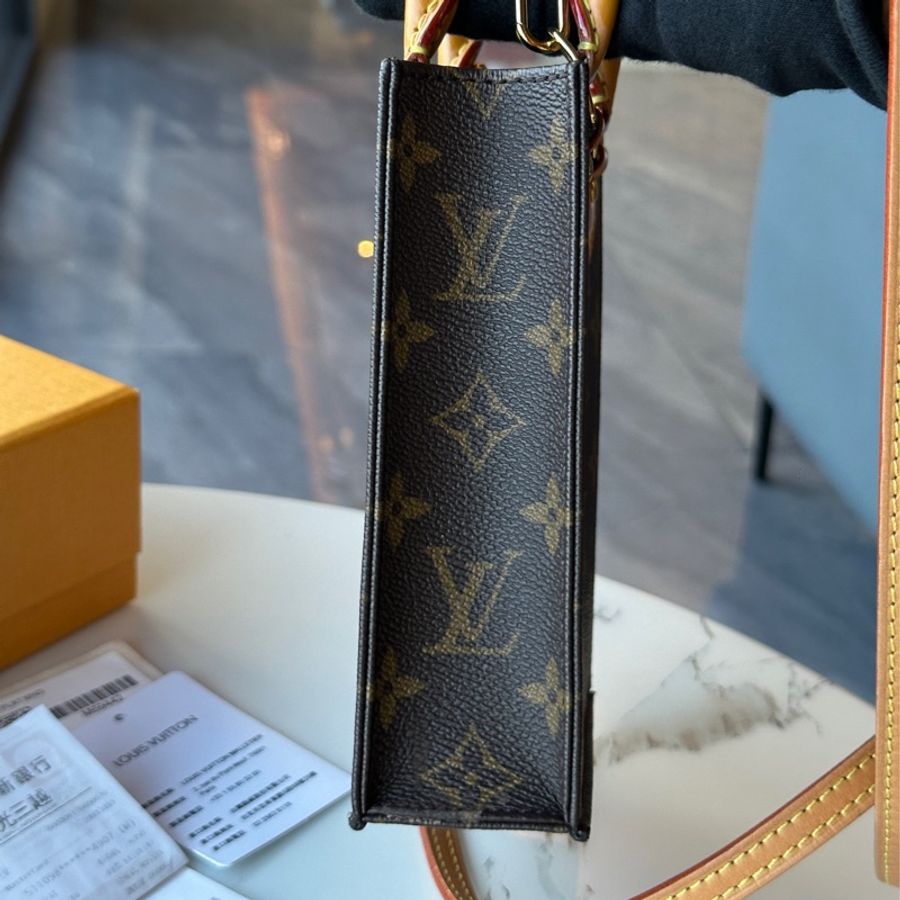 Lv經典老花琴譜迷你小托特🤎全配❤️🔥-15