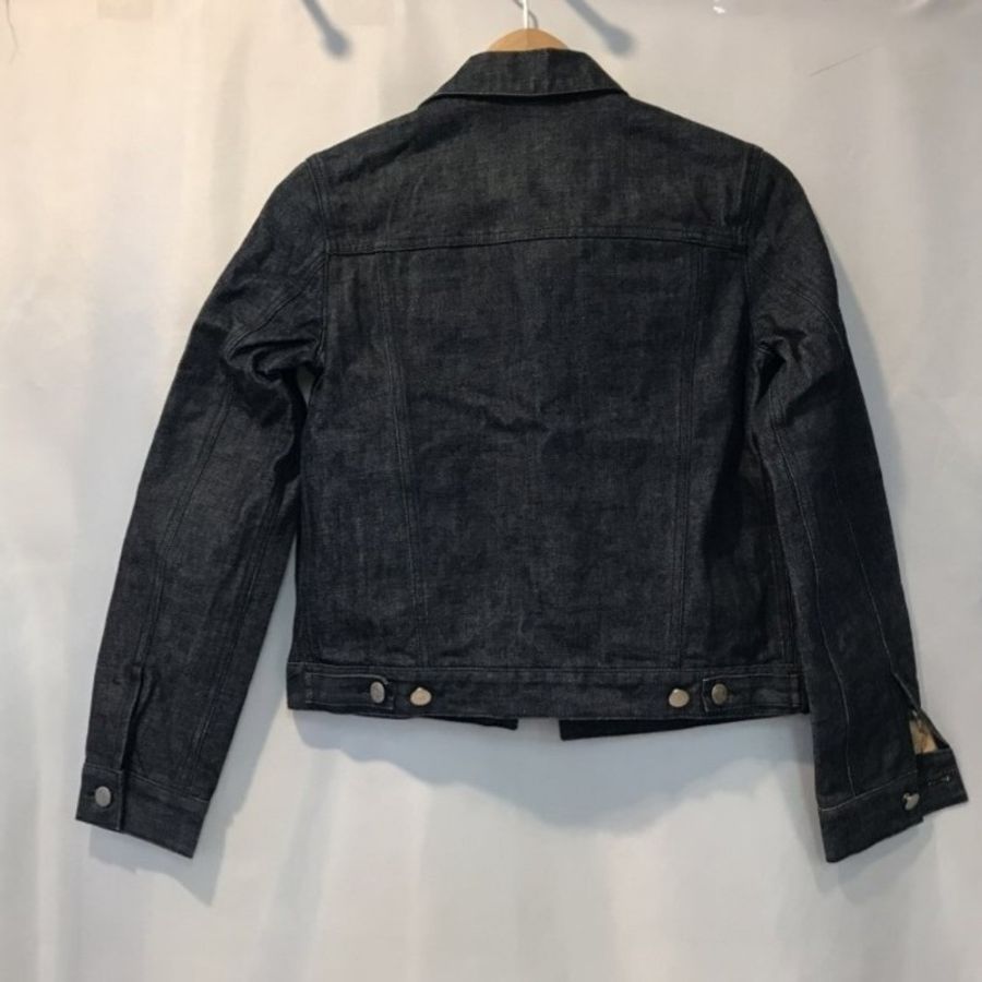 女38號／日本近新極美品／BURBERRY藍標／女神牛仔外套-2