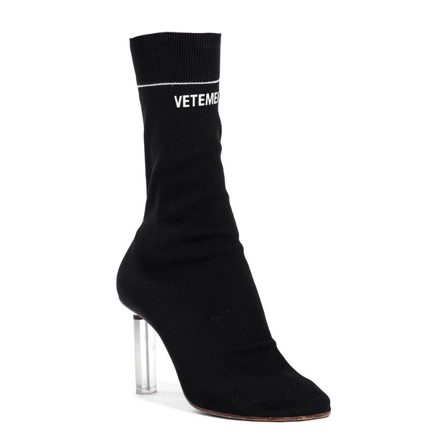 Vetements Lighter Sock Women's Boots Black - WAH1916244-BLACK (Size : 37, 38)-2