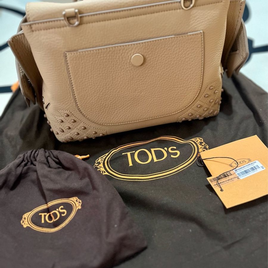 Tod’s wave mini豆豆包-5