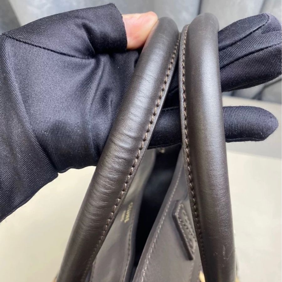 （降價）CELINE Luggage 馬毛豹紋囧臉包/笑臉包-10