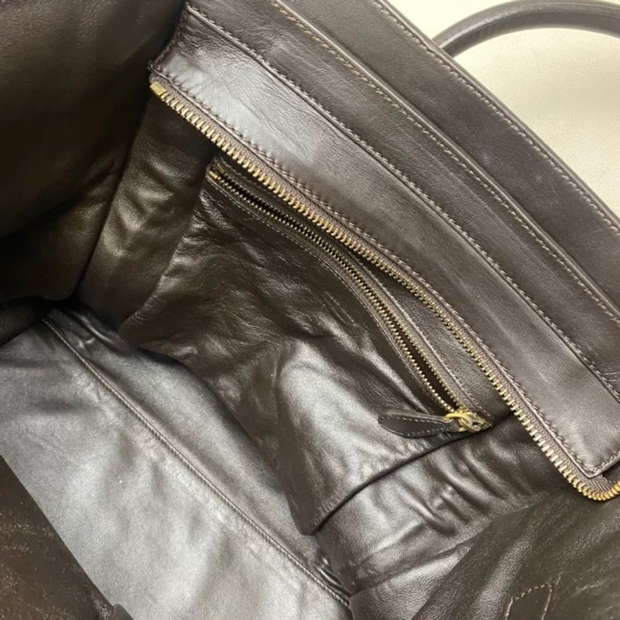 （降價）CELINE Luggage 馬毛豹紋囧臉包/笑臉包-19