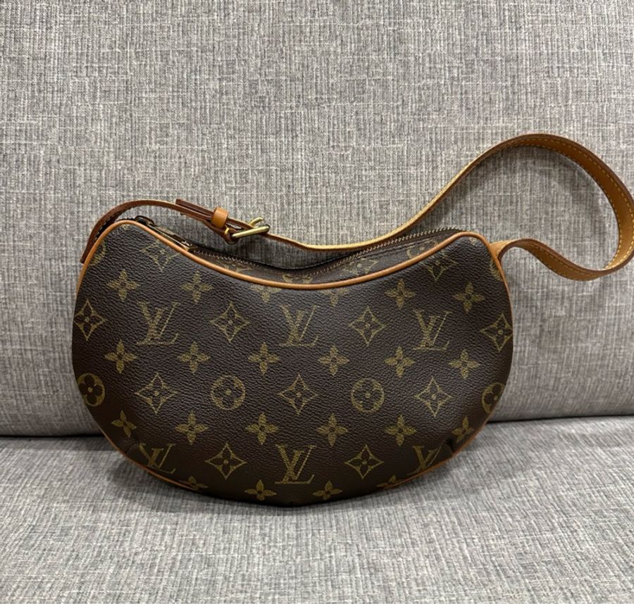 🌟慶雙十🇹🇼特惠🌟LV 豌豆包 半月包 中古款小號-1