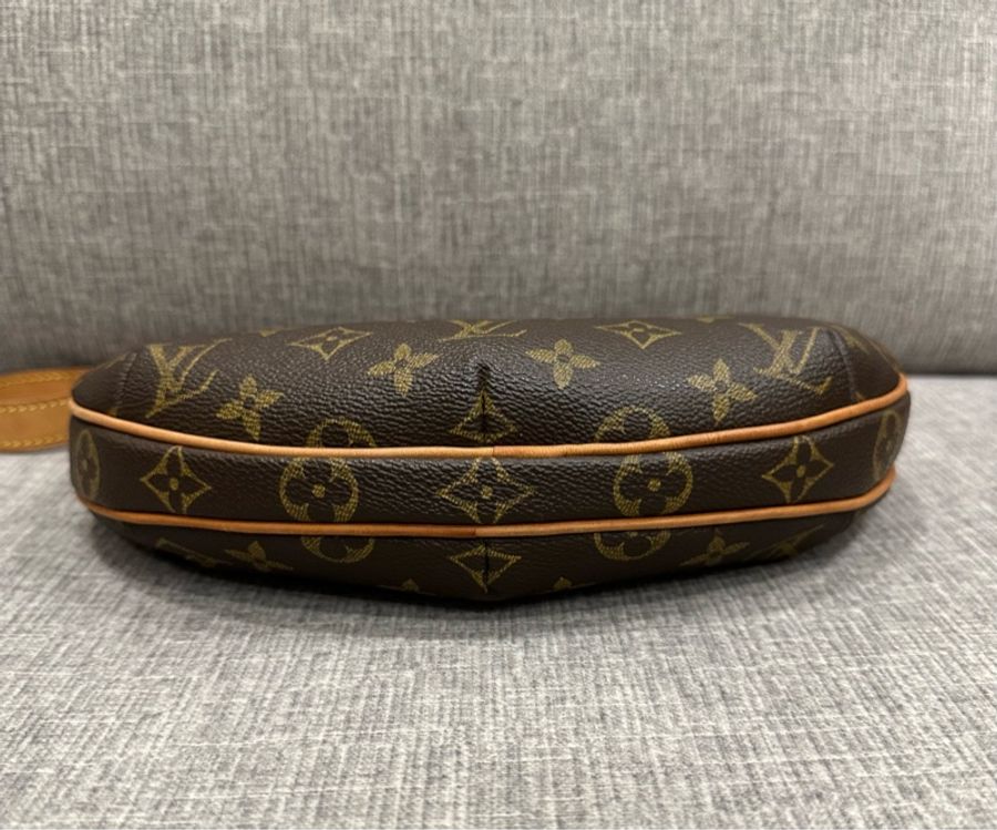 🌟慶雙十🇹🇼特惠🌟LV 豌豆包 半月包 中古款小號-5