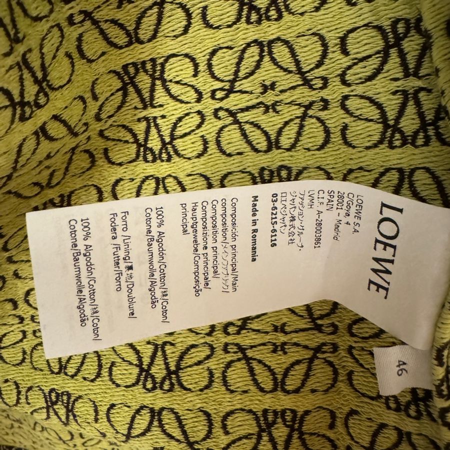 Loewe Anagram Jacquard Jacket-9