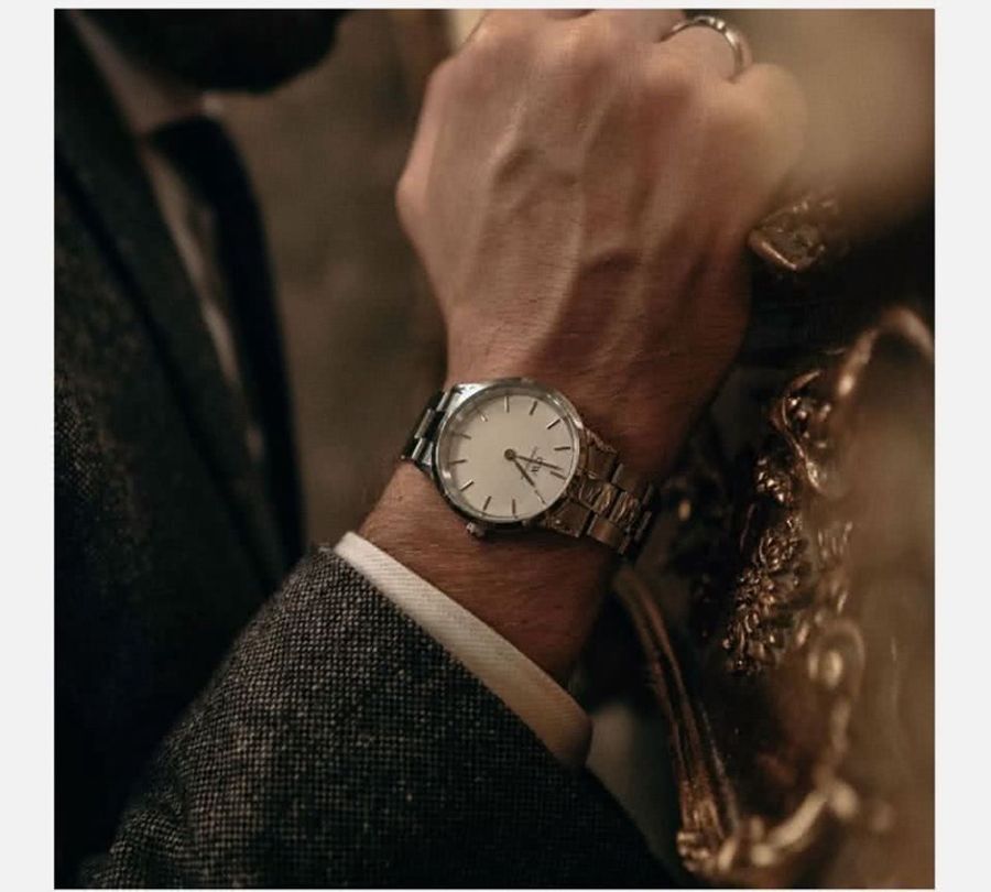 DW ICONIC LINK 銀色 DANIEL WELLINGTON-4