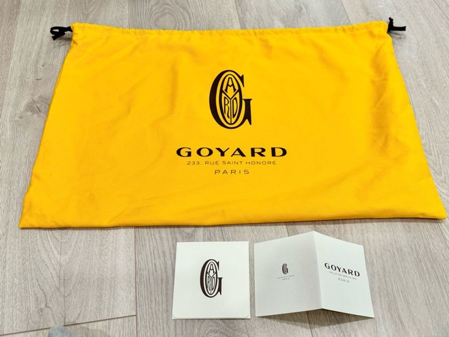 GOYARD St. Louis PM 托特包(中/紅色)-18