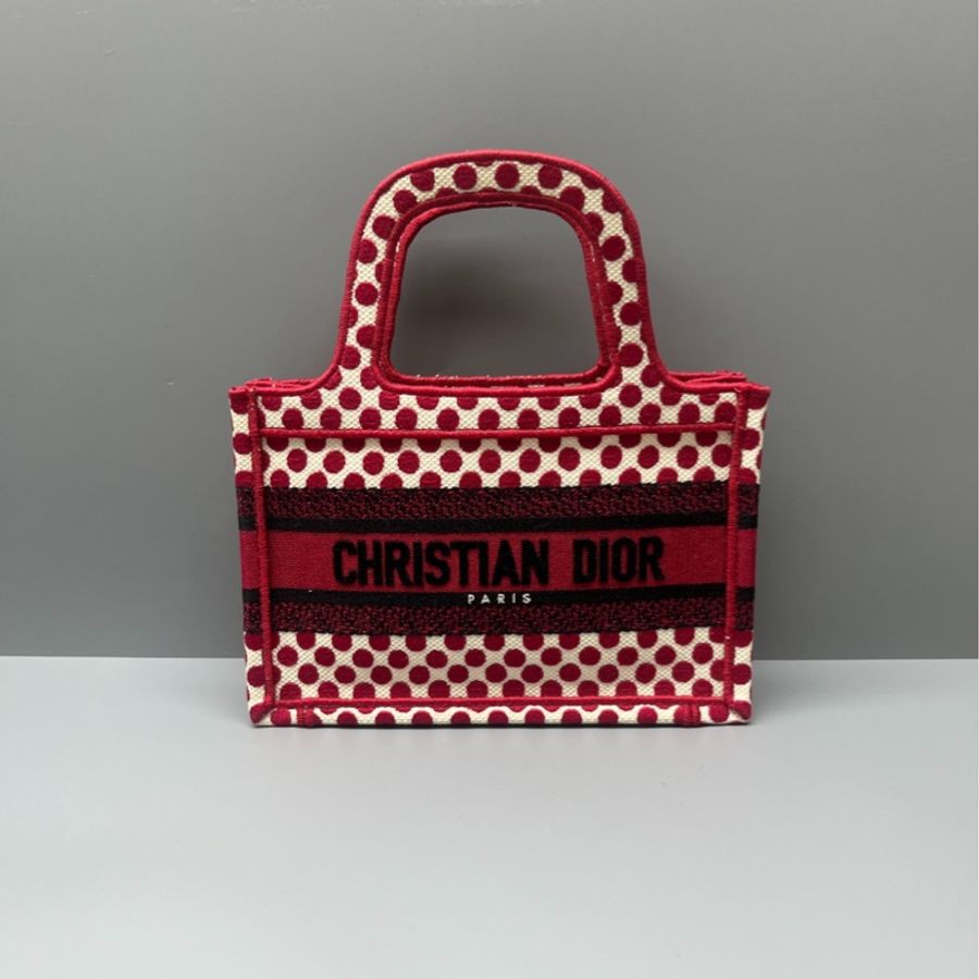 Dior 帆布印花mini tote 托特包-0