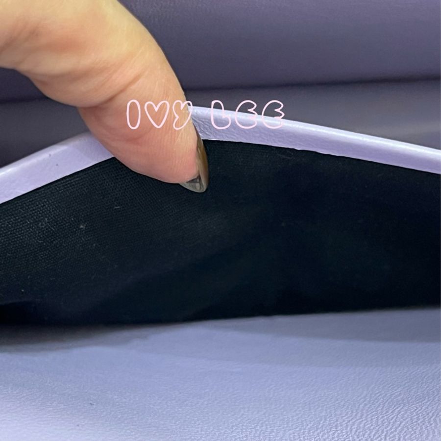 BALENCIAGA 688894 WOC 銀扣肩背包 斜背包 薰衣草紫鱷魚壓紋小牛皮 二手精品-10