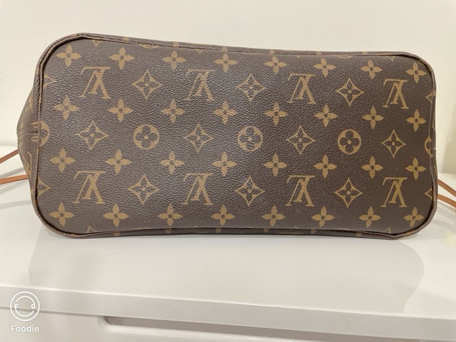 LV字紋Neverfull MM,尺寸:長31*寬16*高28-2